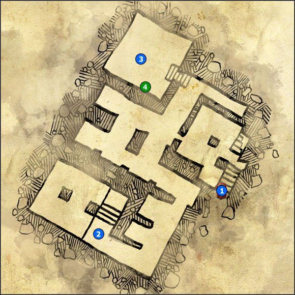 1 - M10 Zrujnowany szpital | Mapy - akt 1 | Wiedźmin 2 Zabójcy Królów - Wiedźmin 2: Zabójcy Królów - poradnik do gry