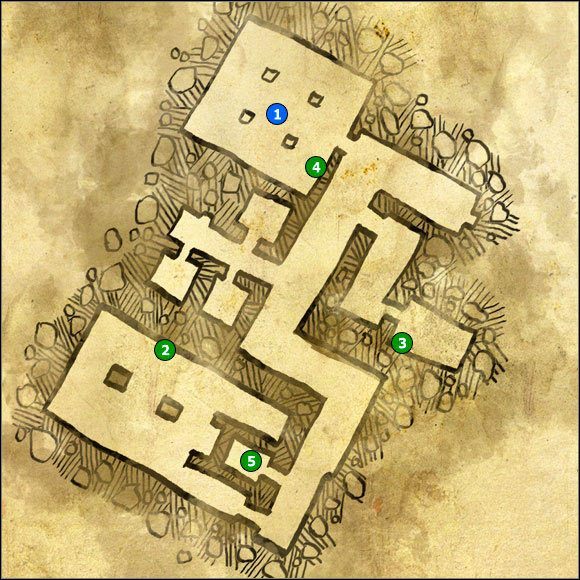 1 - M10 Zrujnowany szpital | Mapy - akt 1 | Wiedźmin 2 Zabójcy Królów - Wiedźmin 2: Zabójcy Królów - poradnik do gry