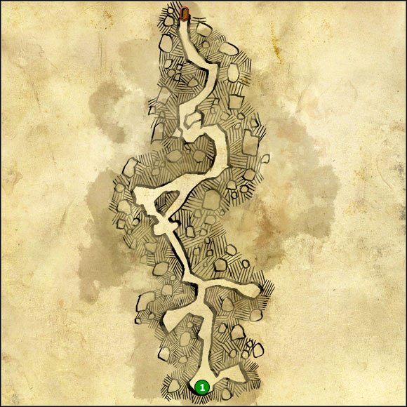 1 - M12 Jaskinia #2 | Mapy - akt 1 | Wiedźmin 2 Zabójcy Królów - Wiedźmin 2: Zabójcy Królów - poradnik do gry