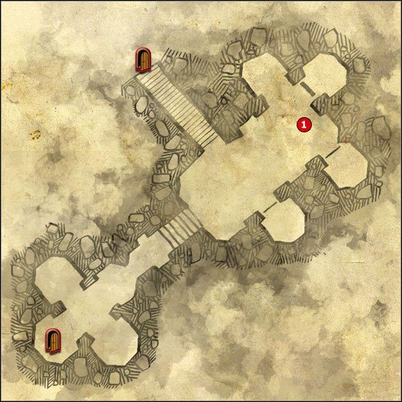 1 - M19 Podziemia starej wieży | Mapy - akt 2 | Wiedźmin 2 Zabójcy Królów - Wiedźmin 2: Zabójcy Królów - poradnik do gry