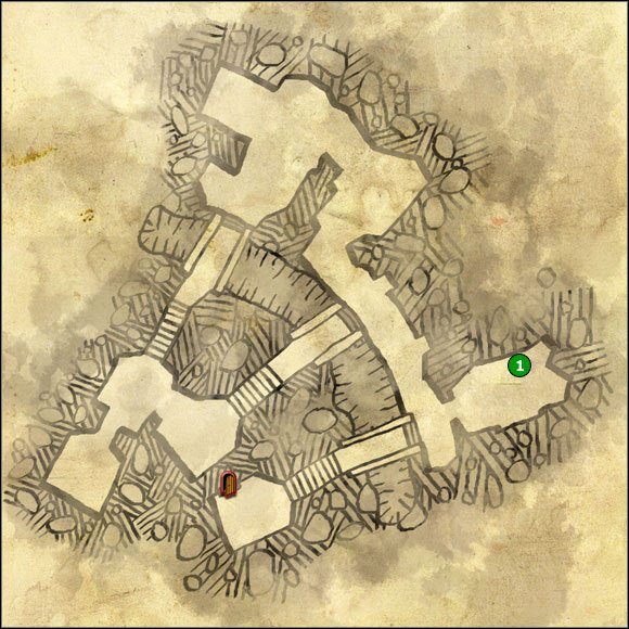 1 - M21 Krasnoludzkie katakumby | Mapy - akt 2 | Wiedźmin 2 Zabójcy Królów - Wiedźmin 2: Zabójcy Królów - poradnik do gry