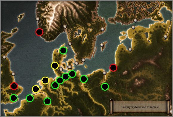 Konopie wytwarza się na polu konopi - Towary (1) | Elementy gry w Patrician IV - Patrician IV - poradnik do gry