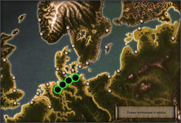 Ryby wytwarza się w wędzarni (przy pomocy konopi i soli) - Towary (3) | Elementy gry w Patrician IV - Patrician IV - poradnik do gry