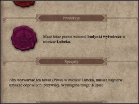 266 - Przywileje w gildii | Kampania w Patrician IV - Patrician IV - poradnik do gry