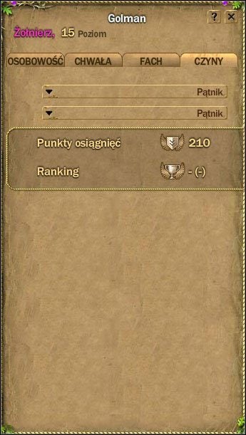 3 - Okna interfejsu | Podstawowe informacje | Fragoria - Fragoria - pierwsze kroki - poradnik do gry