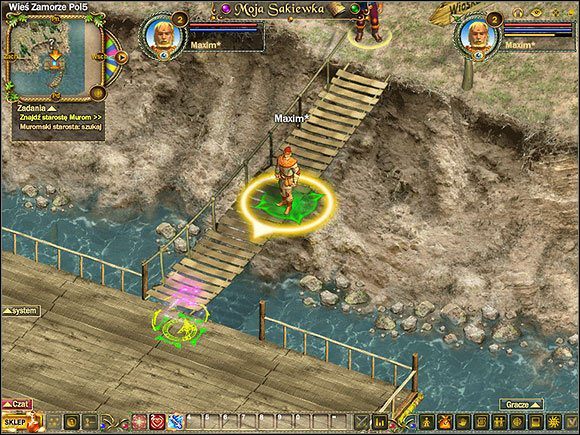 Podążaj dalej za tropem wyznaczonym przez żółte strzałki, unoszące się nad głowami NPCów oraz żółtym kierunkowskazem pod twoimi nogami - Wprowadzenie oraz zdobycie chowańca | Właściwa rozgrywka | Fragoria - Fragoria - pierwsze kroki - poradnik do gry