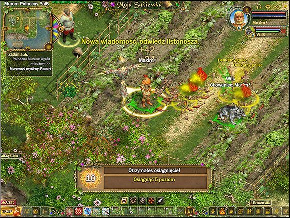 Przeglądaj w tym czasie worki z łupami i zbieraj ekwipunek, które można w nich znaleźć - Wprowadzenie oraz zdobycie chowańca | Właściwa rozgrywka | Fragoria - Fragoria - pierwsze kroki - poradnik do gry