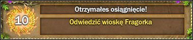 Podczas nadchodzącej podróży wypatruj tych wyskakujących powiadomień, a jeśli sądzisz że jakieś przeoczyłeś, zajrzyj po prostu do karty osiągnięć - Pozyskanie wierzchowca (1) | Właściwa rozgrywka | Fragoria - Fragoria - pierwsze kroki - poradnik do gry