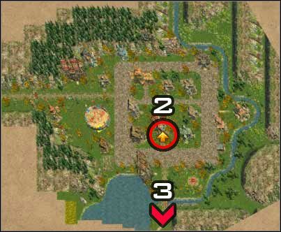 Teraz odwiedź Atamana, który znajduje się w punkcie 3 na mapie - Pozyskanie wierzchowca (1) | Właściwa rozgrywka | Fragoria - Fragoria - pierwsze kroki - poradnik do gry