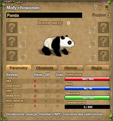 Jeśli będziesz obserwować w trakcie treningu kartę chowańca, to pewnie zauważysz jak otworzą się na niej niektóre sloty na ekwipunek - Podstawowe informacje o chowańcu | Właściwa rozgrywka | Fragoria - Fragoria - pierwsze kroki - poradnik do gry