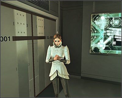 Grę rozpoczniesz w biurze doktor Megan Reed - (1) Dotarcie do biura Dawida Sarifa | Deus Ex Bunt Ludzkości - Deus Ex: Bunt Ludzkości - Directors Cut - poradnik do gry