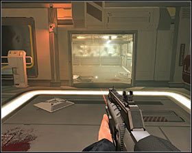 Niezależnie od wybranego wariantu zachowania musisz dotrzeć do wyjścia z tego pomieszczenia #1 - (2) Odparcie ataku na placówkę | Deus Ex Bunt Ludzkości - Deus Ex: Bunt Ludzkości - Directors Cut - poradnik do gry