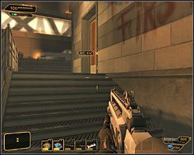 1 - (2) Wariant agresywny - Przedostanie się do fabryki | Deus Ex Bunt Ludzkości - Deus Ex: Bunt Ludzkości - Directors Cut - poradnik do gry