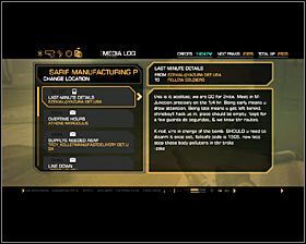 3 - (5) Wariant pokojowy - Zabezpieczenie pierwszego laboratorium montażu - Deus Ex: Bunt Ludzkości - Directors Cut - poradnik do gry