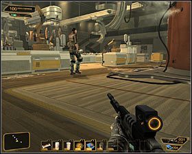 2 - (8) Wariant pokojowy - Zabezpieczenie drugiego laboratorium montażu - Deus Ex: Bunt Ludzkości - Directors Cut - poradnik do gry