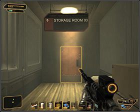 3 - (8) Wariant agresywny - Zabezpieczenie drugiego laboratorium montażu - Deus Ex: Bunt Ludzkości - Directors Cut - poradnik do gry