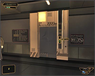 Wyjdź z biura Pritcharda - (2) Pierwsze spotkanie się z Sarifem | Deus Ex Bunt Ludzkości - Deus Ex: Bunt Ludzkości - Directors Cut - poradnik do gry