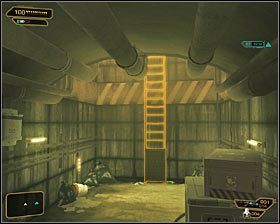 Udaj się teraz na południe, ale przy pierwszej możliwej okazji skręć na zachód #1 - (2) Przedostanie się do wnętrza posterunku | Deus Ex Bunt Ludzkości - Deus Ex: Bunt Ludzkości - Directors Cut - poradnik do gry