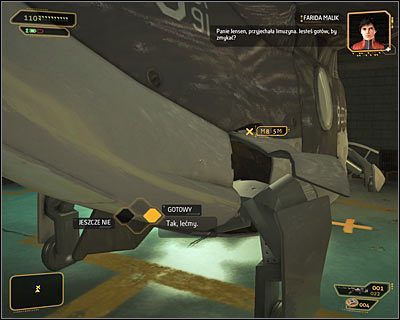 Tuż po wyłączeniu anteny (główny quest Przerwanie transmisji) odwróć się i wyjdź po schodach na lądowisko - (1) Przelot do lokacji Highland Park | Deus Ex Bunt Ludzkości - Deus Ex: Bunt Ludzkości - Directors Cut - poradnik do gry