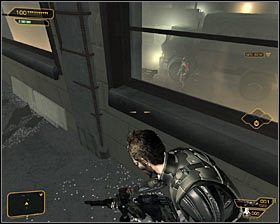 1 - (1) Przedostanie się w okolice głównego budynku | Deus Ex Bunt Ludzkości - Deus Ex: Bunt Ludzkości - Directors Cut - poradnik do gry