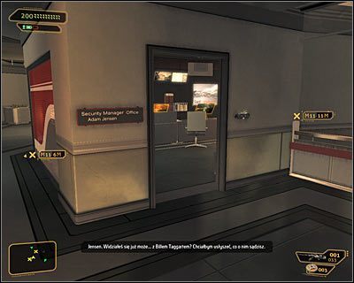 Pritchard skontaktuje się z Tobą tuż po przybyciu do siedziby Sarif Industries i to właśnie z nim warto najpierw porozmawiać - (1) Trzecie spotkanie się z Pritchardem | Deus Ex Bunt Ludzkości - Deus Ex: Bunt Ludzkości - Directors Cut - poradnik do gry