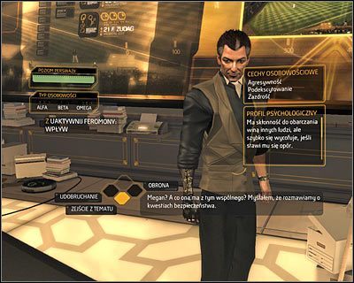 Podejdź do Sarifa i rozpocznij rozmowę - (2) Drugie spotkanie się z Sarifem | Deus Ex Bunt Ludzkości - Deus Ex: Bunt Ludzkości - Directors Cut - poradnik do gry