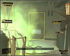 Jeżeli przedostałeś się do północnego pomieszczenia, to od razu podejdź do zaworu #1 i wejdź z nim w interakcję - (2) Uratowanie pracownika TYM | Deus Ex Bunt Ludzkości - Deus Ex: Bunt Ludzkości - Directors Cut - poradnik do gry