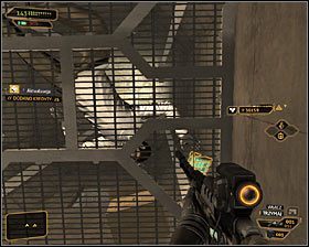 Warto dokładnie zbadać wszystkie korytarze szybów, odnajdując między innymi kredyty #1 - (6) Dotarcie do drugiej windy | Deus Ex Bunt Ludzkości - Deus Ex: Bunt Ludzkości - Directors Cut - poradnik do gry