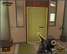 8 - (1) Wariant pokojowy - Przeprawa przez biura | Deus Ex Bunt Ludzkości - Deus Ex: Bunt Ludzkości - Directors Cut - poradnik do gry