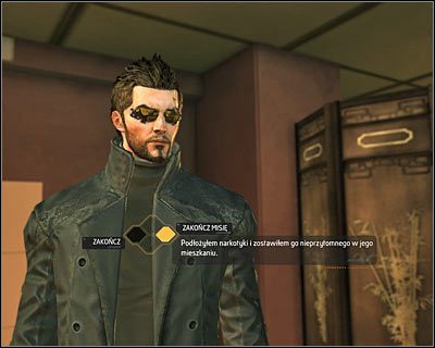 Do Mei Suen musisz powrócić niezależnie od tego czy zamordowałeś czy wrobiłeś Chana - Szemrany interes | Deus Ex Bunt Ludzkości - Deus Ex: Bunt Ludzkości - Directors Cut - poradnik do gry