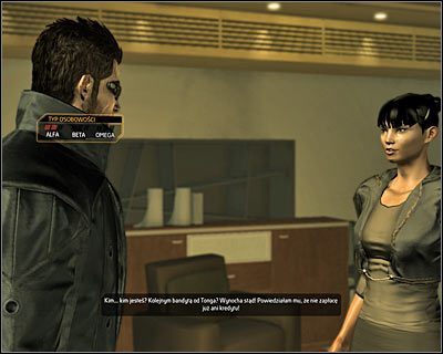 Z Jayą warto oczywiście zainicjować rozmowę - Kredyt w barze | Deus Ex Bunt Ludzkości - Deus Ex: Bunt Ludzkości - Directors Cut - poradnik do gry