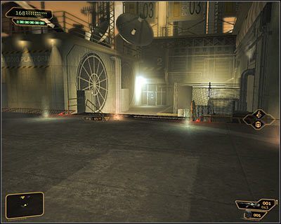 Misję rozpoczynasz na dachu wieżowca i Twoim pierwszym zadaniem będzie dotarcie do pokoju, w którym powinna przebywać Eliza Cassan - (1) Dotarcie do pokoju 404 | Deus Ex Bunt Ludzkości - Deus Ex: Bunt Ludzkości - Directors Cut - poradnik do gry