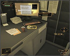 Zignoruj chwilowo cel swojej wędrówki (biuro 404) i wybierz się do pomieszczenia wysuniętego najbardziej na południe #1 - (1) Dotarcie do pokoju 404 | Deus Ex Bunt Ludzkości - Deus Ex: Bunt Ludzkości - Directors Cut - poradnik do gry
