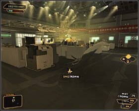 3 - (3) Wariant pokojowy - Dotarcie do klatki schodowej na tyłach studia - Deus Ex: Bunt Ludzkości - Directors Cut - poradnik do gry