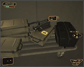 Na sam koniec zostaw sobie zbadanie głównego studia telewizyjnego na poziomie 3 #1, czyli miejsca gdzie poprzednio unikało się wrogów oraz wieżyczki - (3) Wariant pokojowy - Dotarcie do klatki schodowej na tyłach studia - Deus Ex: Bunt Ludzkości - Directors Cut - poradnik do gry