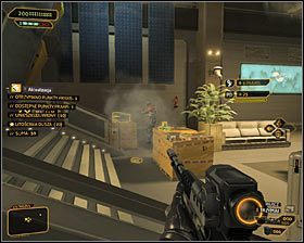 5 - (5) Wariant pokojowy - Wezwanie kolejki linowej | Deus Ex Bunt Ludzkości - Deus Ex: Bunt Ludzkości - Directors Cut - poradnik do gry