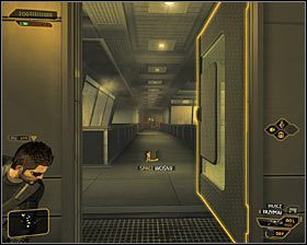 Wyjdź ze zbrojowni i ruszaj na północ #1 - (7) Wariant pokojowy - Dotarcie do klatki schodowej | Deus Ex Bunt Ludzkości - Deus Ex: Bunt Ludzkości - Directors Cut - poradnik do gry