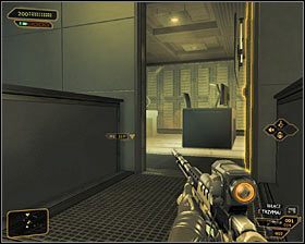 12 - (7) Wariant pokojowy - Dotarcie do klatki schodowej | Deus Ex Bunt Ludzkości - Deus Ex: Bunt Ludzkości - Directors Cut - poradnik do gry