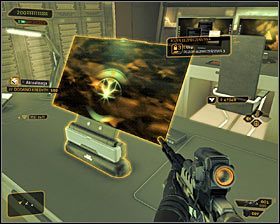 Dopiero teraz zbadaj tutejsze pomieszczenia, zaczynając od tego najbardziej wysuniętego na wschód #1 - (7) Wariant pokojowy - Dotarcie do klatki schodowej | Deus Ex Bunt Ludzkości - Deus Ex: Bunt Ludzkości - Directors Cut - poradnik do gry