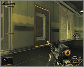 Zdecydowanie najlepszym rozwiązaniem w mojej opinii jest przeprawa przez wschodnie biura - (9) Wariant pokojowy - Dotarcie do pokoju 802-11 | Deus Ex Bunt Ludzkości - Deus Ex: Bunt Ludzkości - Directors Cut - poradnik do gry