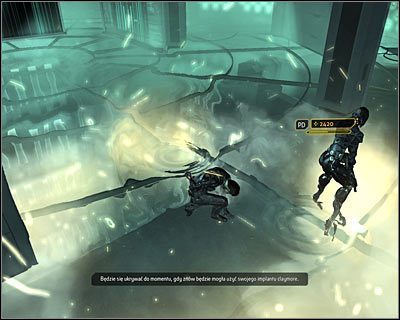 Oprócz broni palnej polecam także rozważyć użycie broni paraliżującej (np - (10) Pokonanie Jeleny Fedorowej | Deus Ex Bunt Ludzkości - Deus Ex: Bunt Ludzkości - Directors Cut - poradnik do gry