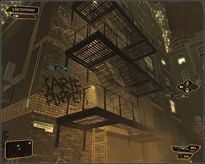 Michelle ma apartament w centralnej części tej lokacji - Zapomniane znajomości | Deus Ex Bunt Ludzkości - Deus Ex: Bunt Ludzkości - Directors Cut - poradnik do gry