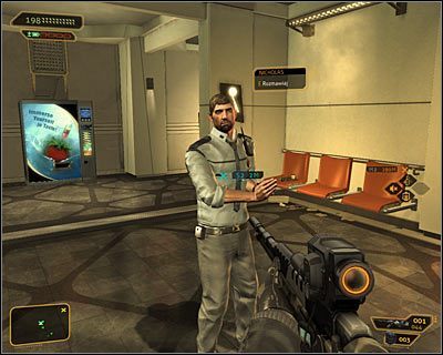 Do Nicholasa, czyli zleceniodawcy tego questu, musisz powrócić niezależnie od tego jak potraktowałeś Jacoba Whitea i czy zająłeś się rozbrojeniem jego bomby czy też zignorowałeś ten problem - Obalić rząd | Deus Ex Bunt Ludzkości - Deus Ex: Bunt Ludzkości - Directors Cut - poradnik do gry