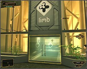 W celu dotarcia do kliniki LIMB musisz udać się na zachód #1, pozostając na poziomie 1 - (3) Wymiana bioprocesora w klinice LIMB | Deus Ex Bunt Ludzkości - Deus Ex: Bunt Ludzkości - Directors Cut - poradnik do gry