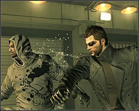 4 - (4) Wariant agresywny - Przedostanie się do kryjówki Żniwiarzy | Bunt Ludzkości - Deus Ex: Bunt Ludzkości - Directors Cut - poradnik do gry