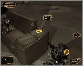 Pomieszczenie w północno-zachodniej części poziomu -2 to laboratorium i jeżeli nie zdołałeś uratować wcześniej Malik na placu budowy, to właśnie tu odnajdziesz teraz jej ciało #1 (w przeciwnym wypadku stół będzie pusty) - (1) Opuszczenie kryjówki Żniwiarzy | Deus Ex Bunt Ludzkości - Deus Ex: Bunt Ludzkości - Directors Cut - poradnik do gry