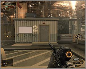 Nie zdziwisz się zapewne na wieść, że gra pozwoli Ci przedostań się na teren portu na kilka sposobów - (3) Przedostanie się na teren portu | Deus Ex Bunt Ludzkości - Deus Ex: Bunt Ludzkości - Directors Cut - poradnik do gry