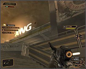 5 - (5) Wariant pokojowy - Przedostanie się do wnętrza magazynu portowego - Deus Ex: Bunt Ludzkości - Directors Cut - poradnik do gry