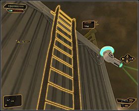 10 - (5) Wariant pokojowy - Przedostanie się do wnętrza magazynu portowego - Deus Ex: Bunt Ludzkości - Directors Cut - poradnik do gry