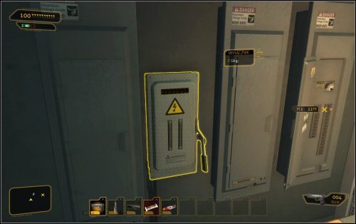 Docelowa kajuta jest otwarta - (1) Wariant pokojowy - Ucieknij i znajdź swój sprzęt | Deus Ex Bunt Ludzkości - Deus Ex: Bunt Ludzkości - Directors Cut - poradnik do gry